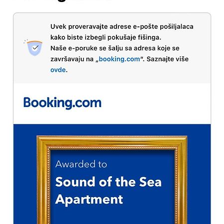 Sound Of The Sea Apartment Sveti Stefan Εξωτερικό φωτογραφία